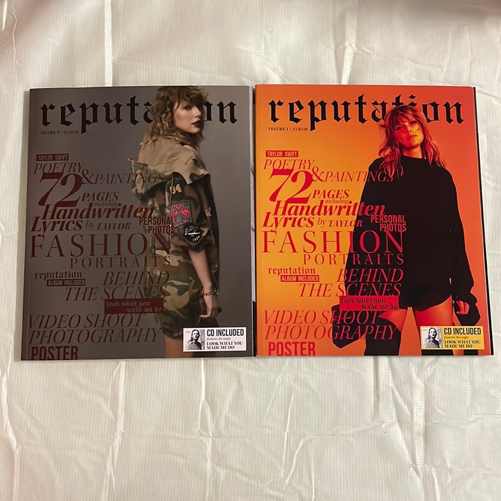 Reputation magazines Taylor swift